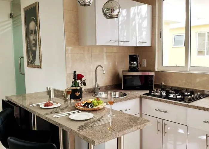 Departamento María Félix - Dpto De 1 Habitación Con Bella Terraza Común - Zona Tranquila En Cdmx *