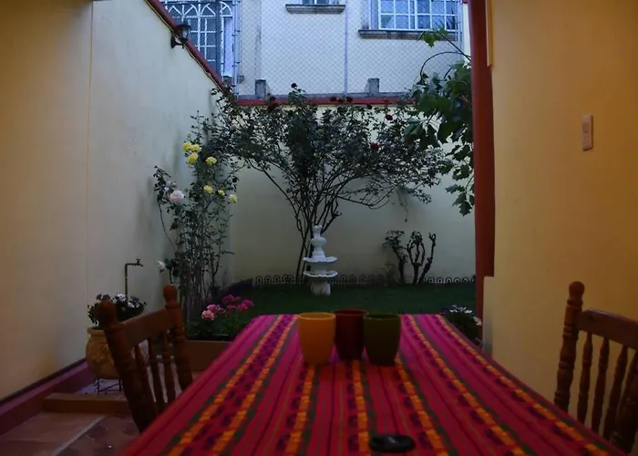 Departamento María Félix - Dpto De 1 Habitación Con Bella Terraza Común - Zona Tranquila En Cdmx