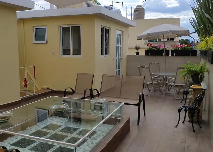 Apartamento Departamento María Félix - Dpto De 1 Habitación Con Bella Terraza Común - Zona Tranquila En Cdmx